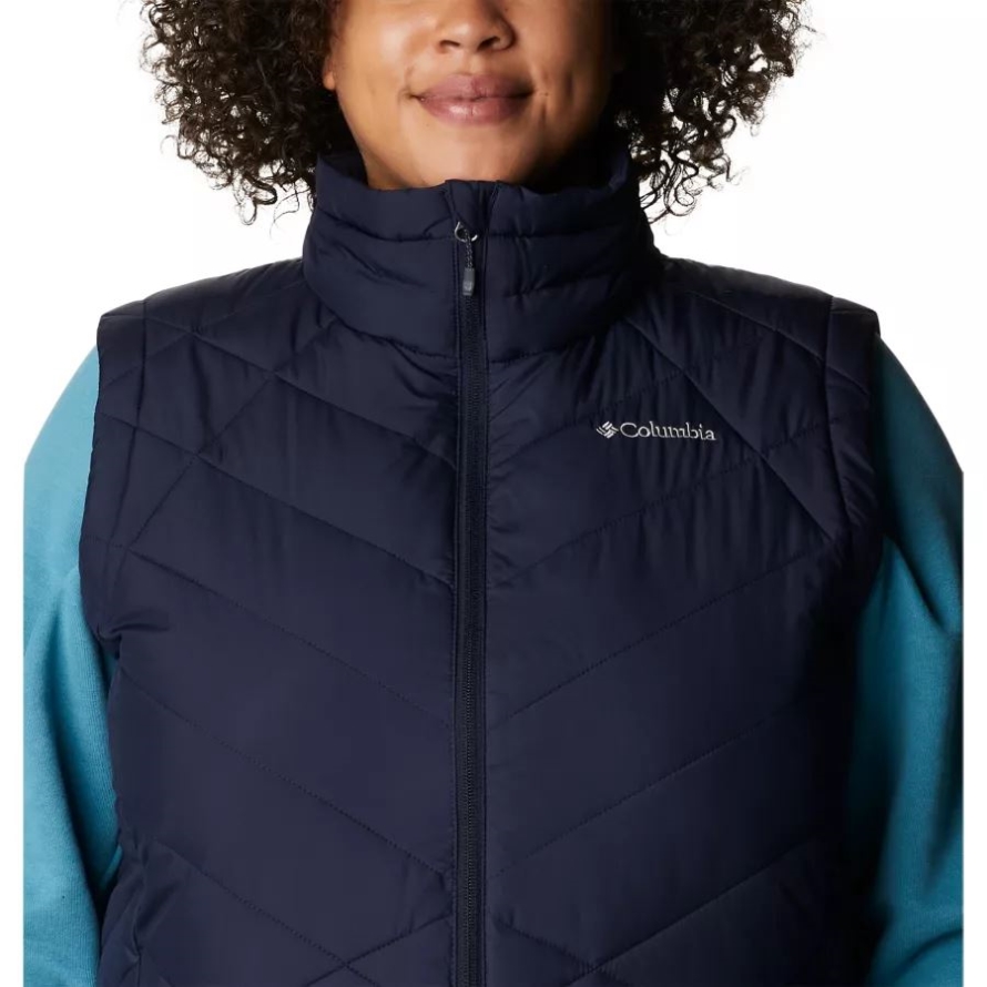 Dark Nocturnal Columbia Women's Heavenly Vest Plus Size