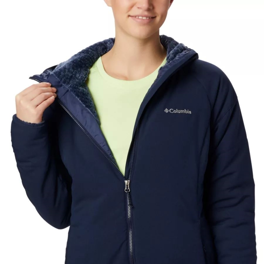 Dark Nocturnal Columbia Women's Kruser Ridge II Plush Softshell Jacket