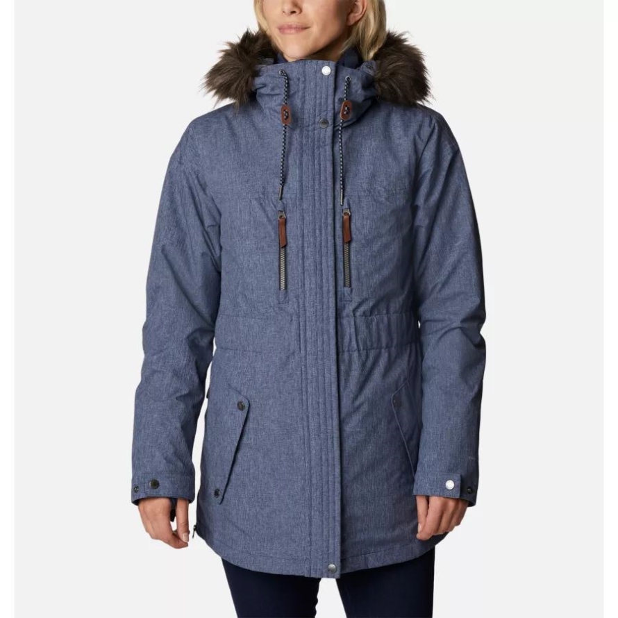 Dark Nocturnal Heather Columbia Women's Payton Pass Interchange Jacket