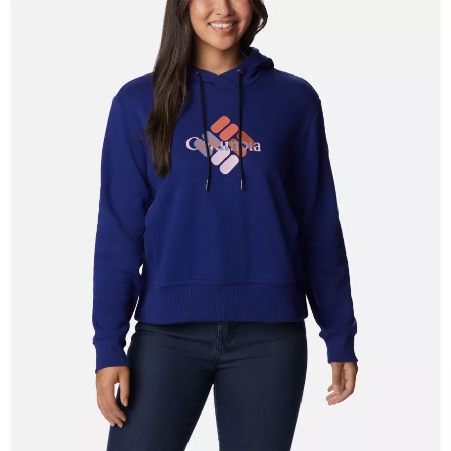 Dark Sapphire/Gem Multi Columbia Women's Columbia Lodge Hoodie