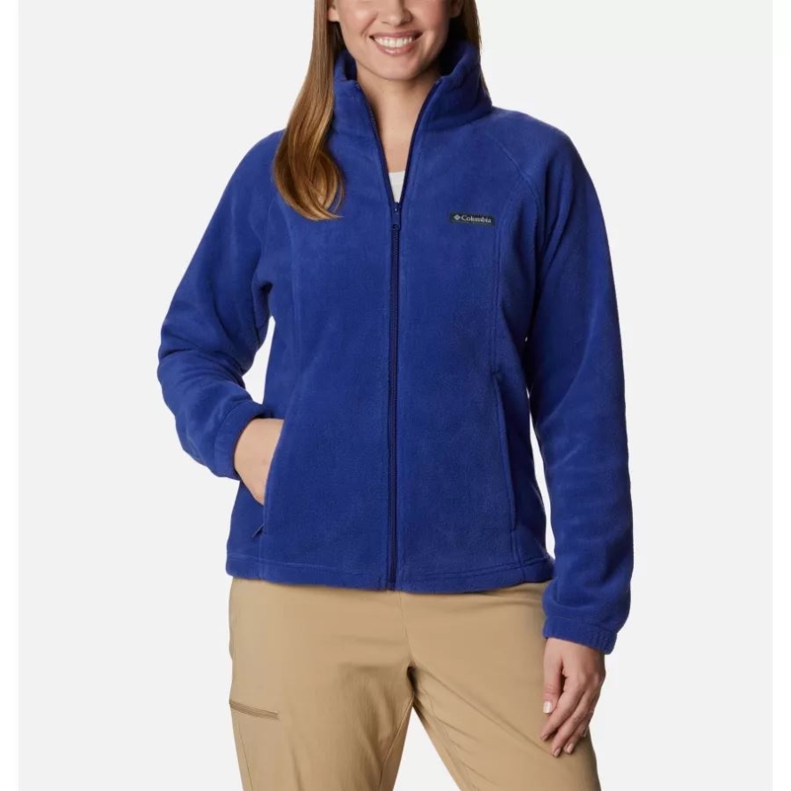 Dark Sapphire Women's Benton Springs Full Zip Fleece Jacket Columbia