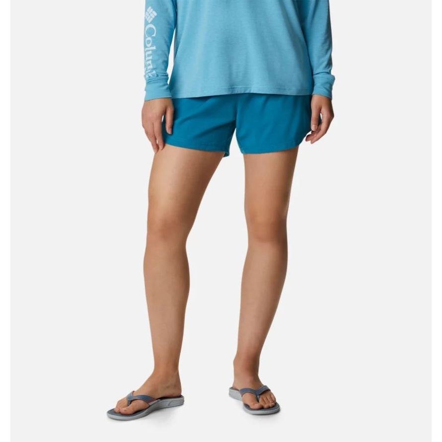 Deep Marine Columbia Women's PFG Tamiami Pull-On Shorts