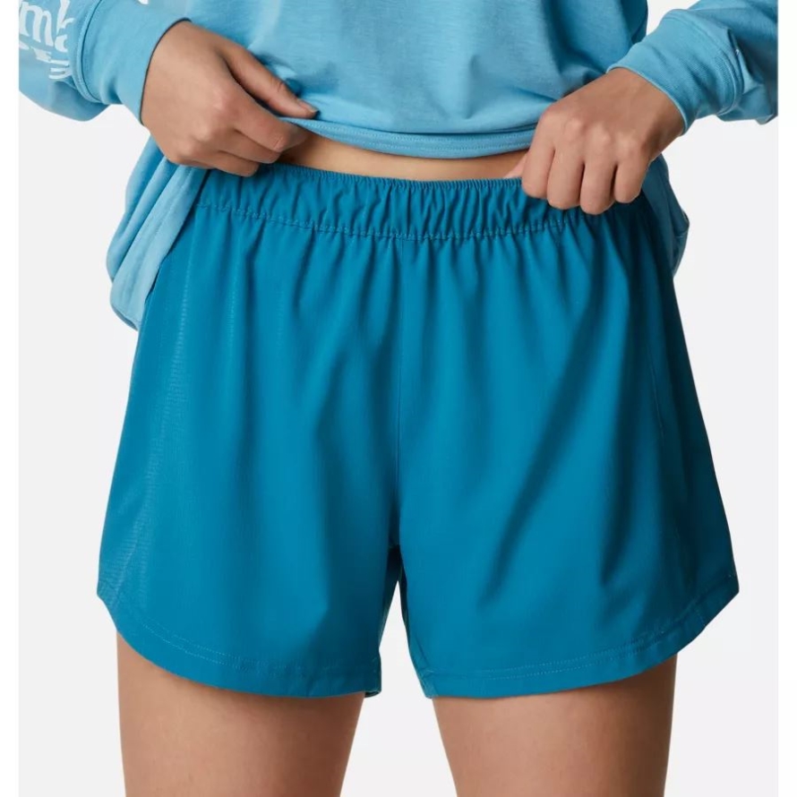 Deep Marine Columbia Women's PFG Tamiami Pull-On Shorts