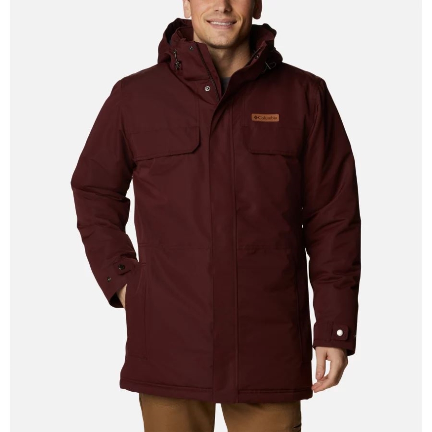 Elderberry Columbia Men's Rugged Path Parka