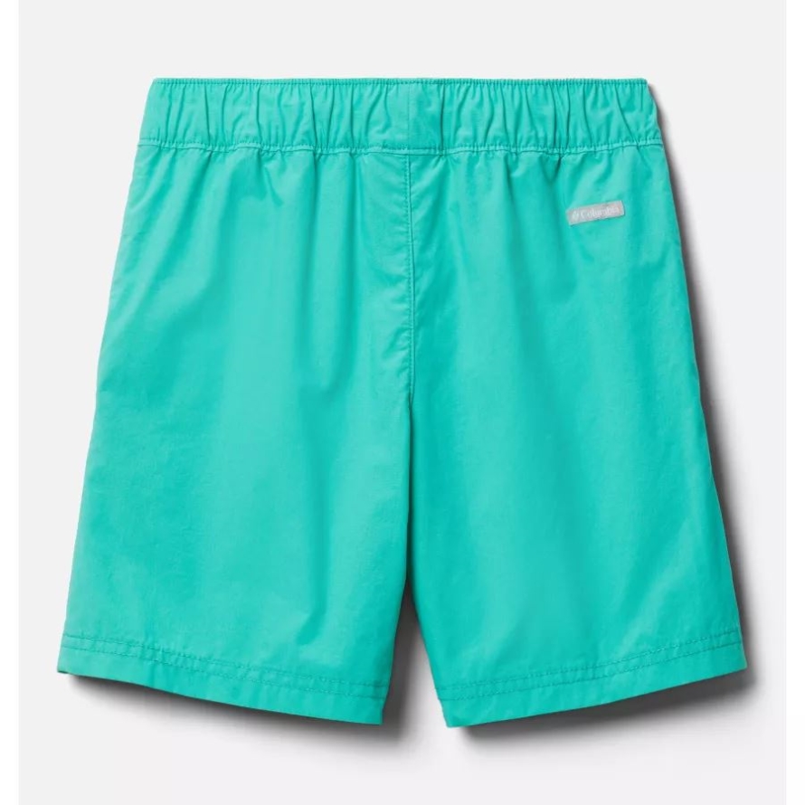 Electric Turquoise Columbia Boys' Washed Out Shorts