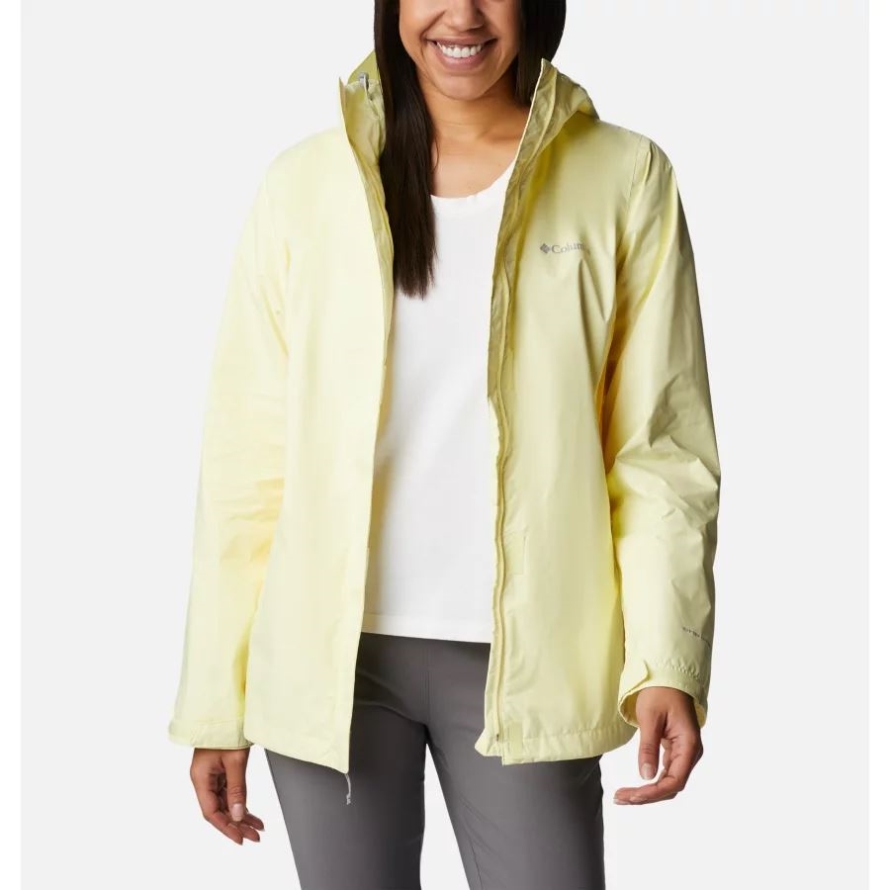 Endive/Sun Glow Women's Arcadia II Rain Jacket Columbia