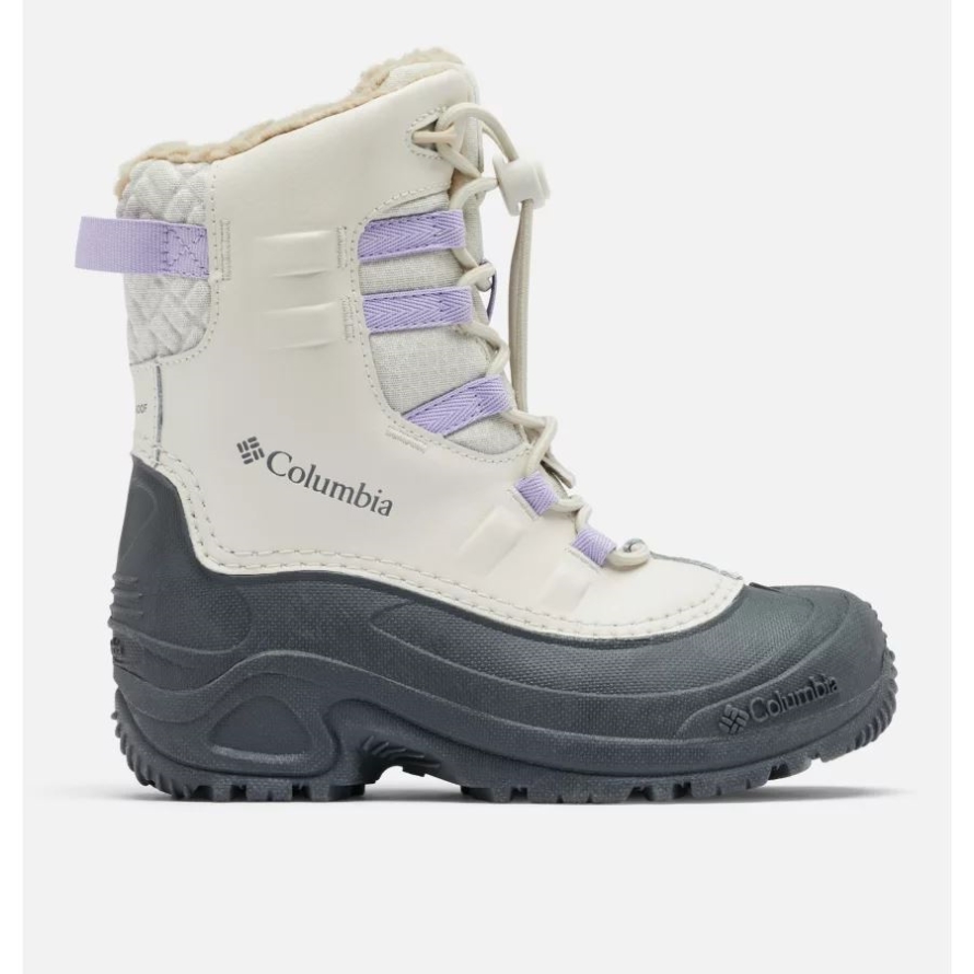 Fawn/Frosted Purple Big Kids' Bugaboot Celsius Boot Columbia