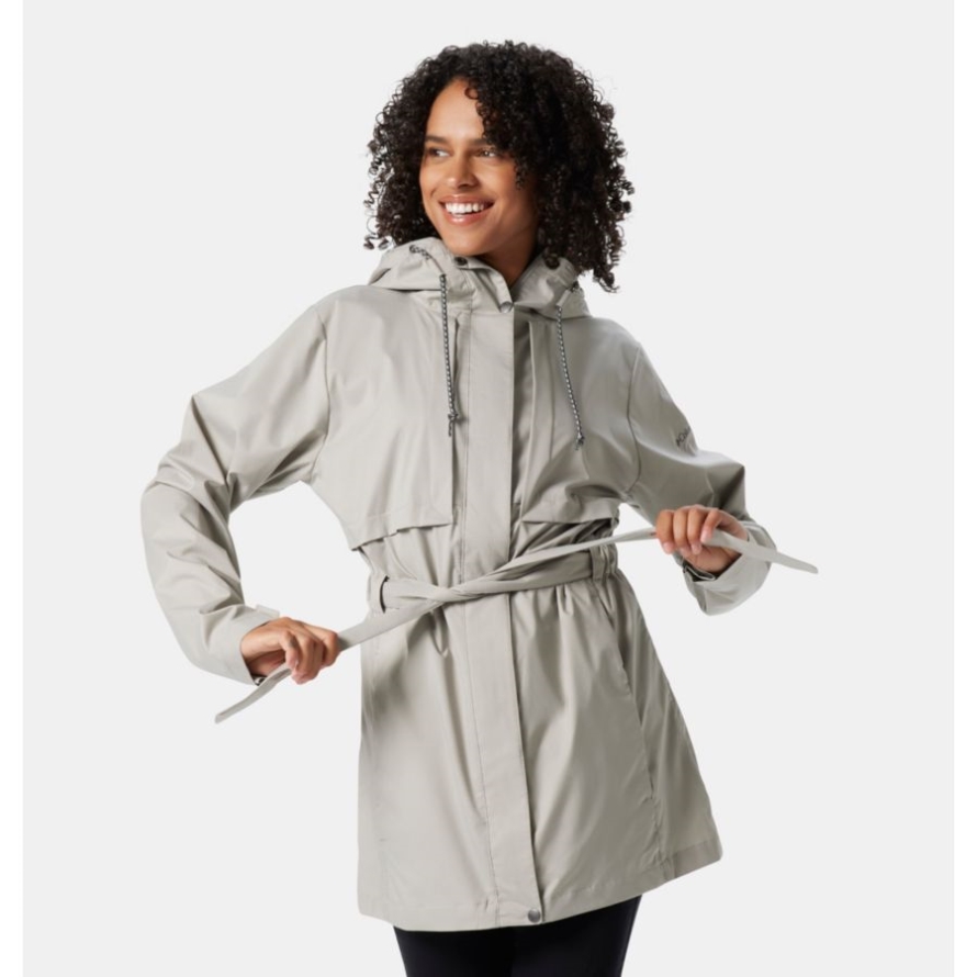 Flint Grey Columbia Women's Pardon My Trench Rain Jacket