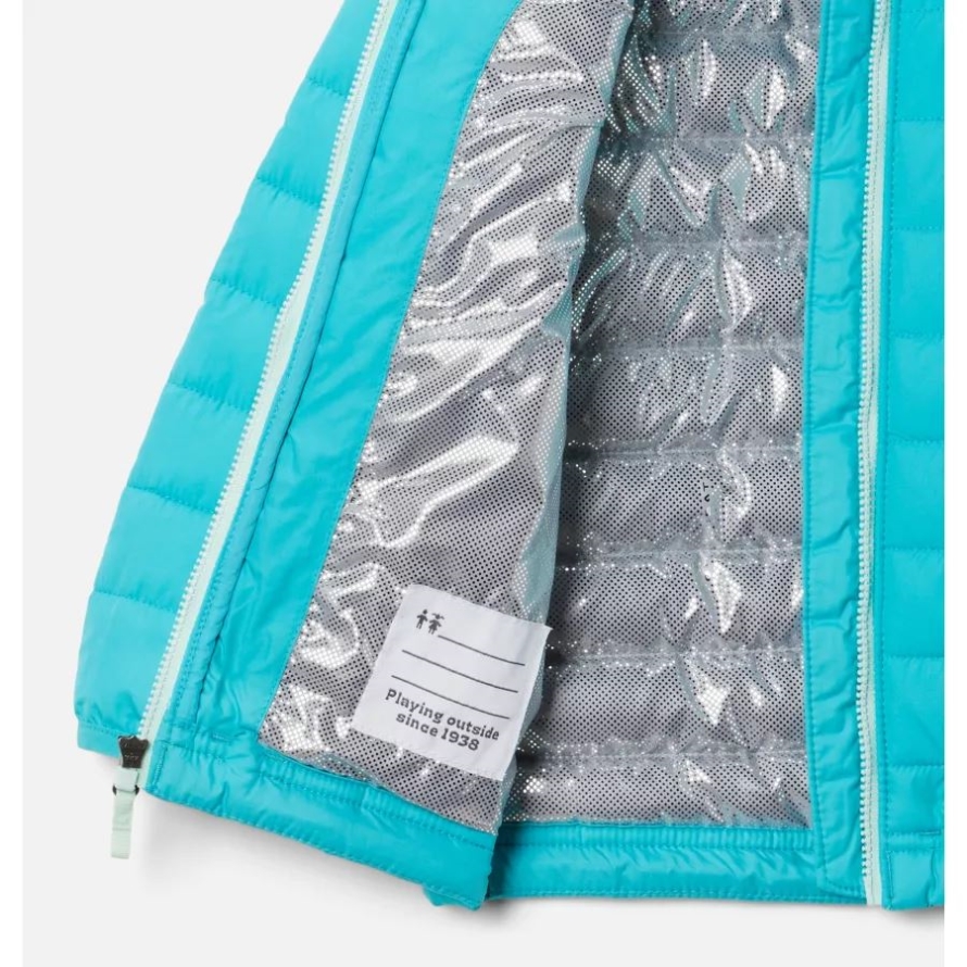 Geyser Girls' Toddler Powder Lite Hooded Jacket Columbia