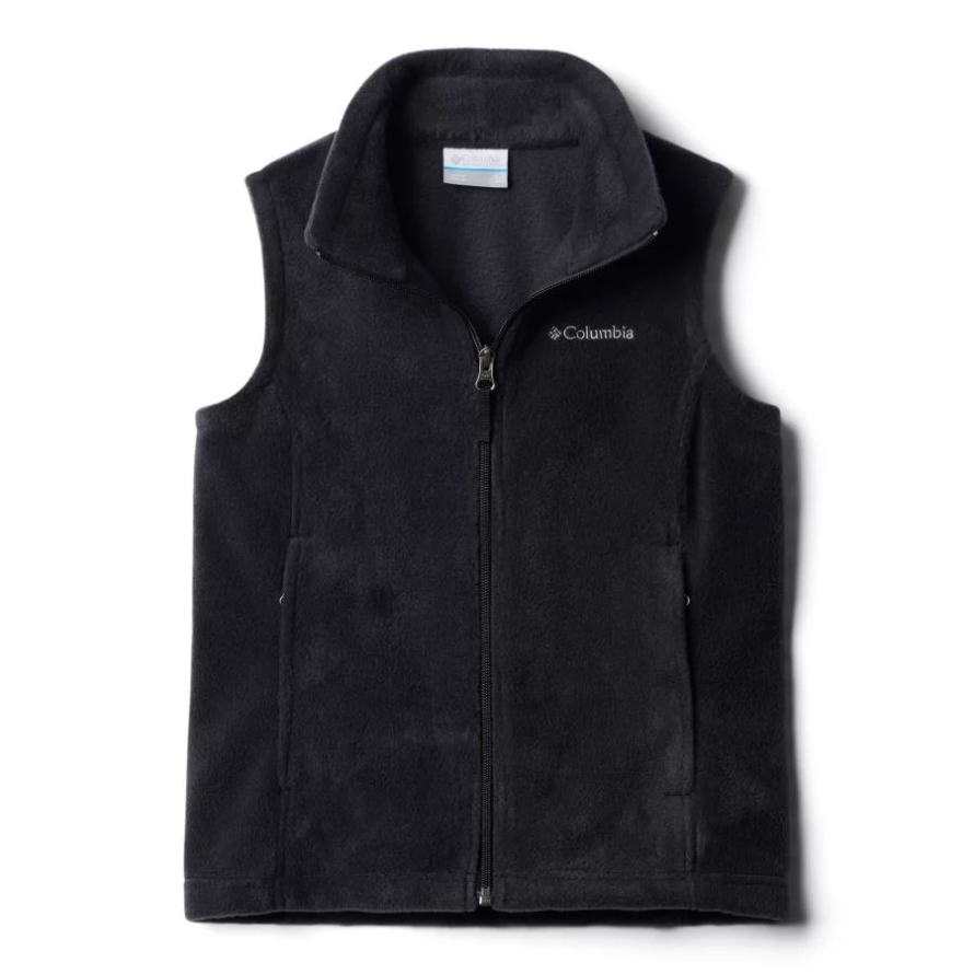Girls' Benton Springs Fleece Vest Black Columbia