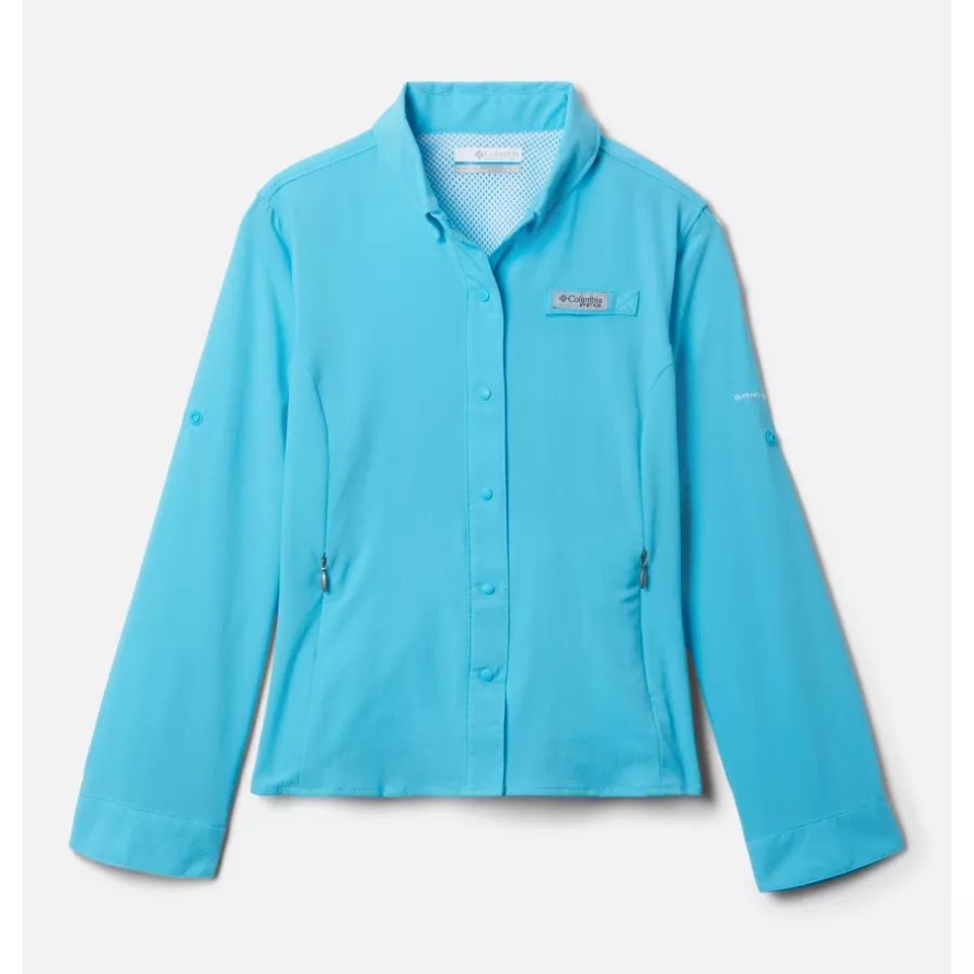 Girls' PFG Tamiami Long Sleeve Shirt Atoll Columbia