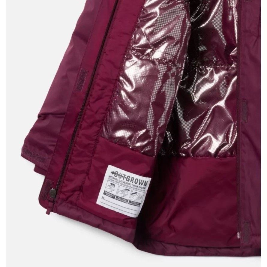 Girls' Suttle Mountain Long Insulated Jacket Marionberry Columbia
