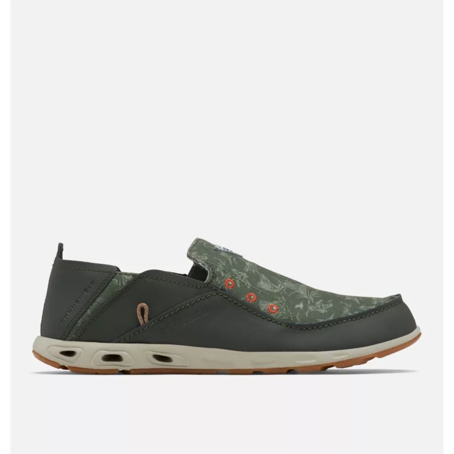 Gravel/Red Quartz Columbia Men's PFG Bahama Vent Shoe