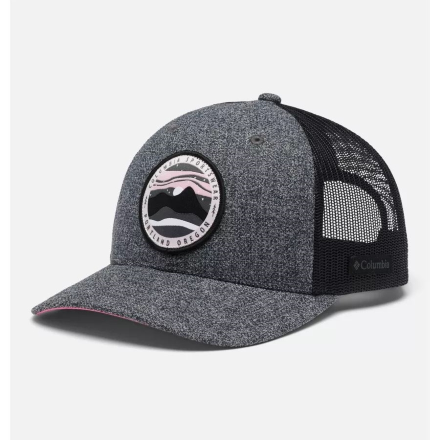 Grill Heather/Black/Night Sky Patch Columbia Women's Snapback Hat Columbia