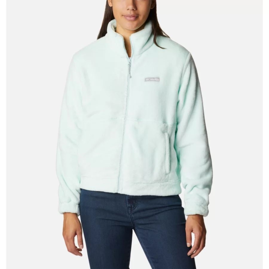 Icy Morn Women's Fireside Cropped Sherpa Fleece Jacket Columbia