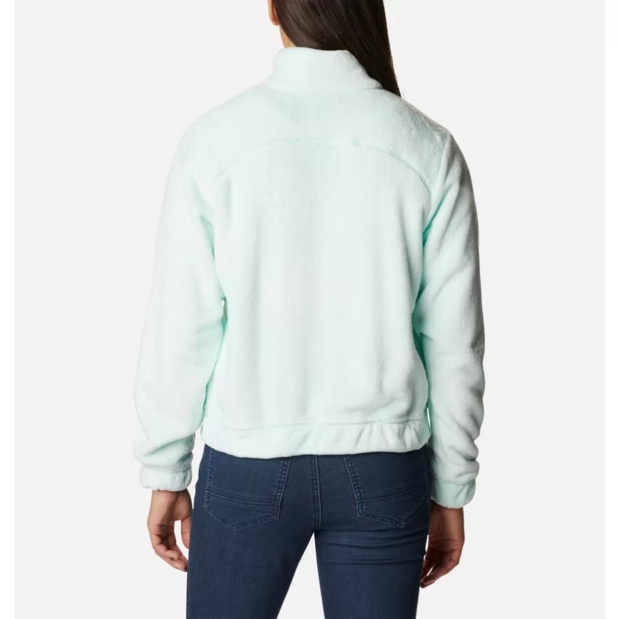 Icy Morn Women's Fireside Cropped Sherpa Fleece Jacket Columbia