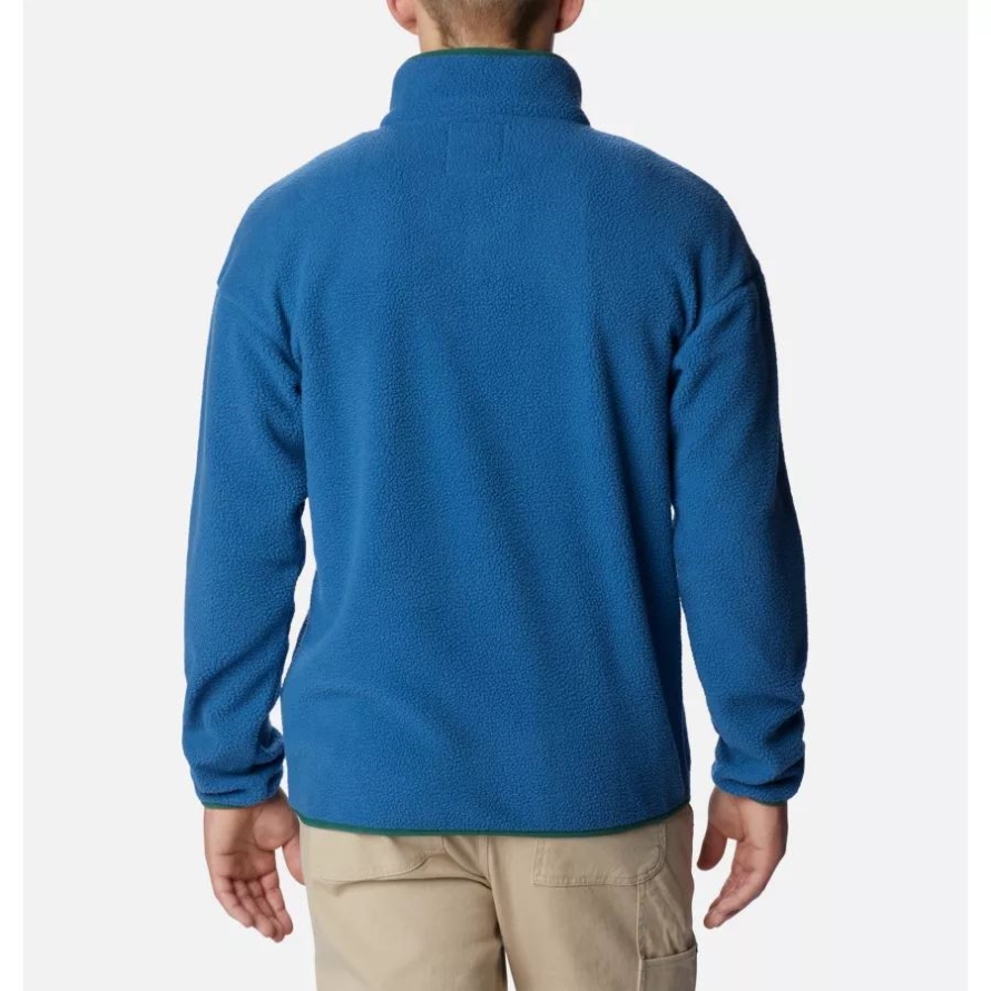 Impulse Blue Columbia Men's Helvetia Half Snap Fleece