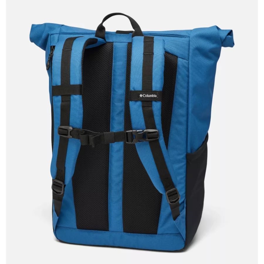 Impulse Blue/Icons Patch Unisex Convey II 27L Rolltop Backpack Columbia