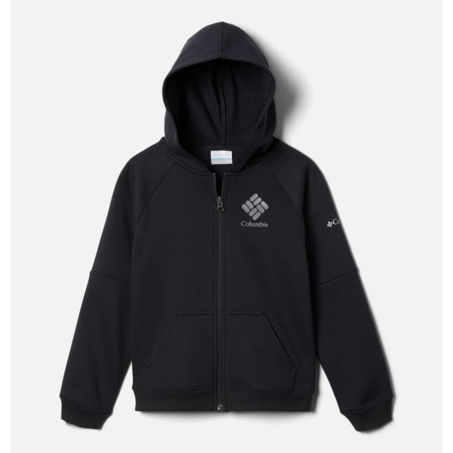 Kids' Columbia Trek Full Zip Hoodie Columbia Black