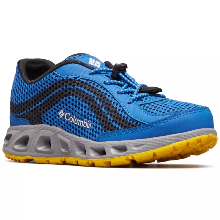 Kids' Drainmaker IV Shoe Stormy Blue/Deep Yellow Columbia