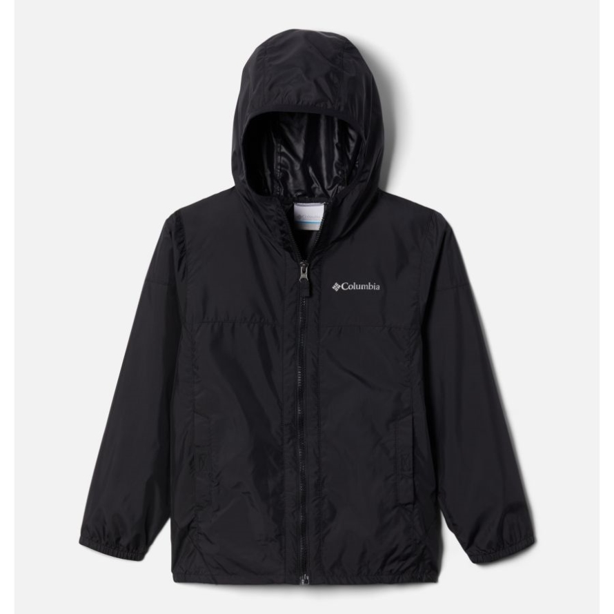 Kids' Flash Challenger Windbreaker Jacket Columbia Black