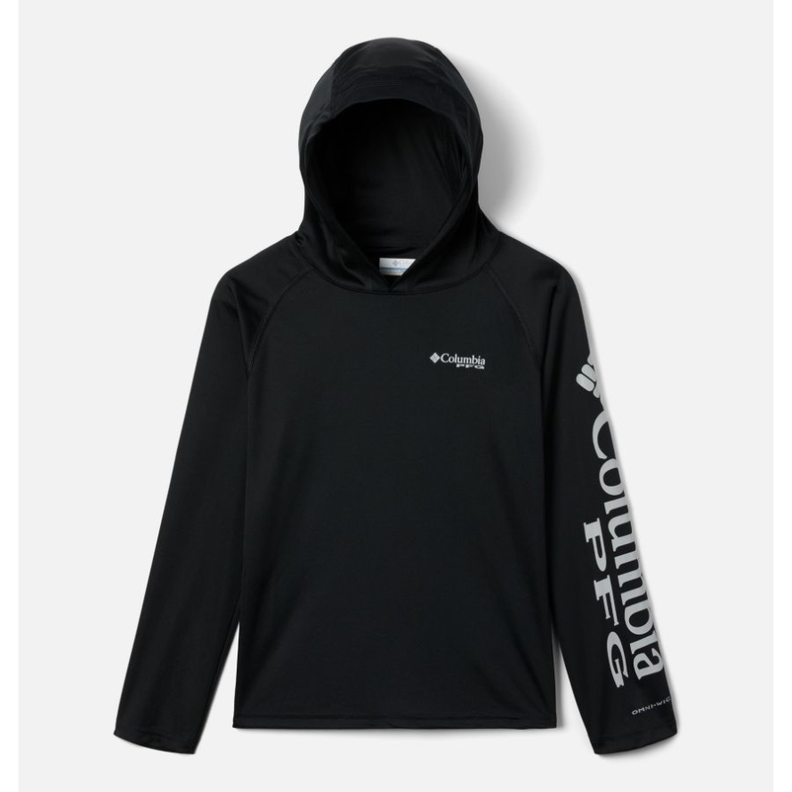 Kids' PFG Terminal Tackle Hoodie Columbia Black