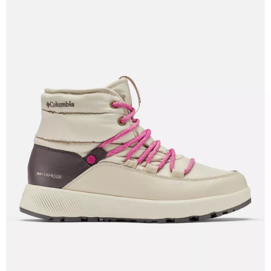 Light Clay/Timber Columbia Women's Slopeside Village Omni-Heat Mid Winter Boot