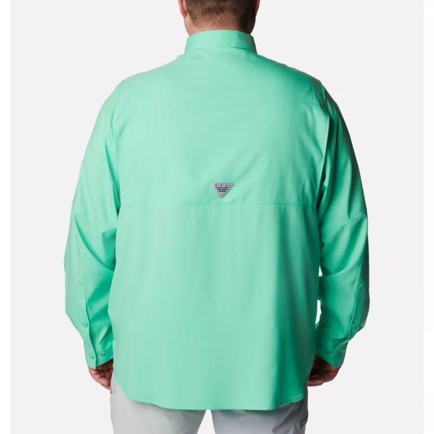 Light Jade Men's PFG Tamiami II Long Sleeve Shirt Big Columbia
