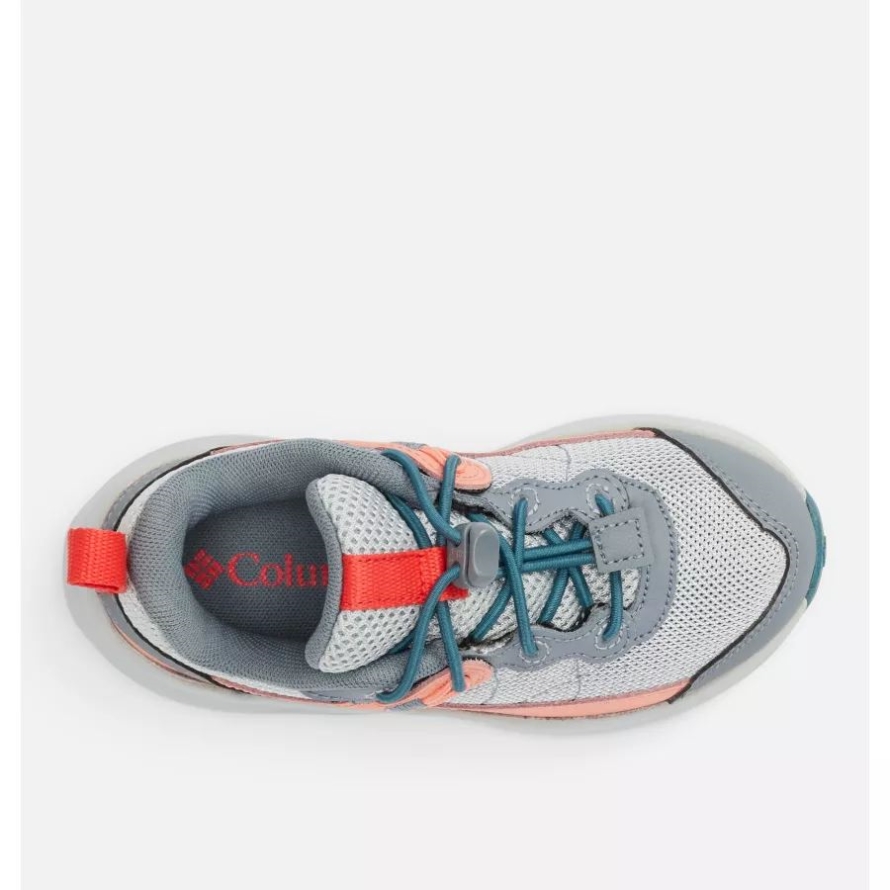 Little Kids' Trailstorm Shoe Columbia Cirrus Grey/Red Hibiscus