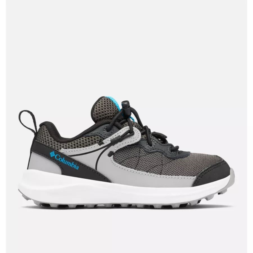 Little Kids' Trailstorm Shoe Dark Grey/Ocean Blue Columbia
