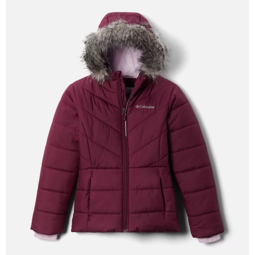 Marionberry Columbia Girls' Katelyn Crest Jacket