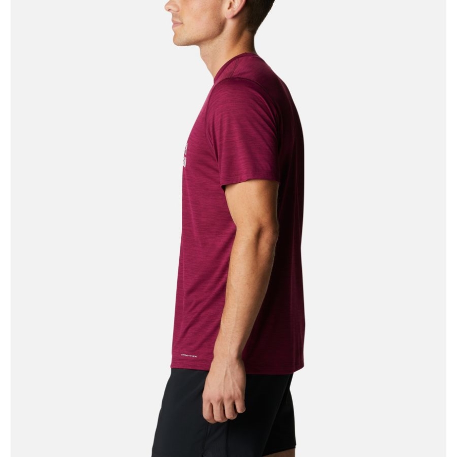 Marionberry Columbia Men's Trinity Trail Montrail Graphic T-Shirt
