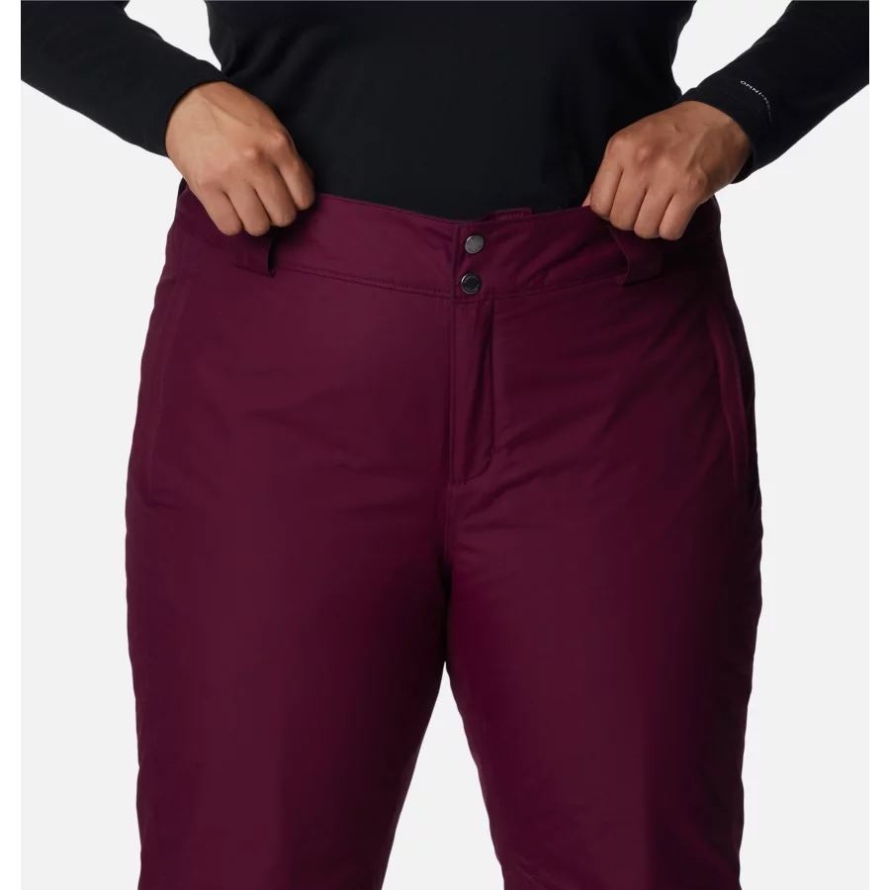Marionberry Columbia Women's Bugaboo Omni-Heat Pants Plus Size
