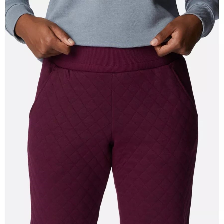 Marionberry Columbia Women's Columbia Lodge Quilted Joggers