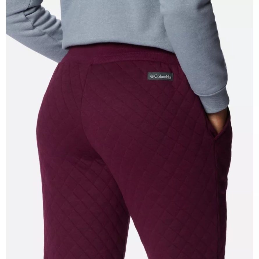 Marionberry Columbia Women's Columbia Lodge Quilted Joggers