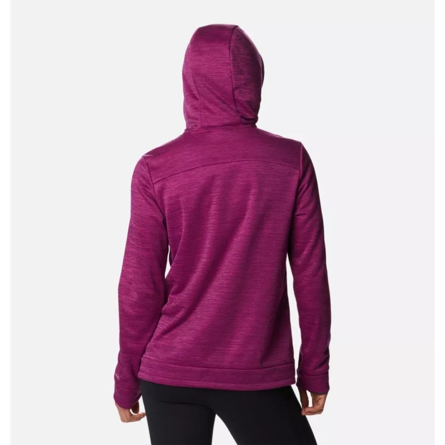 Marionberry Heather Women's Claudia Ridge Fleece Hoodie Columbia