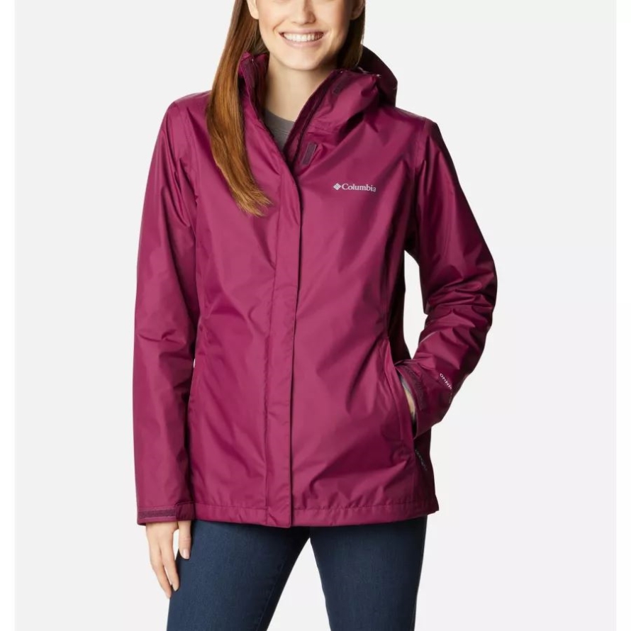 Marionberry Women's Arcadia II Rain Jacket Columbia