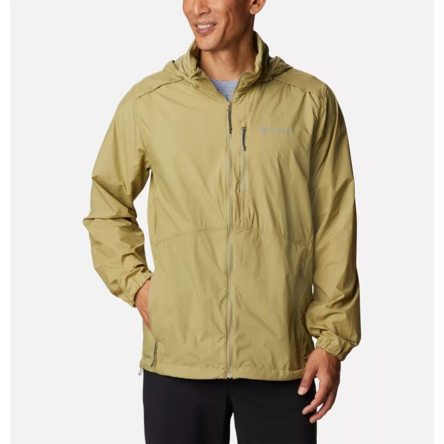 Men's Alpine Chill Windbreaker Jacket Columbia Savory/White Stripe