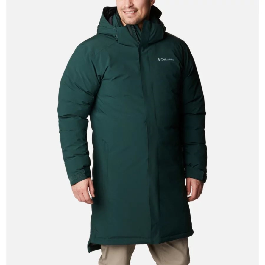 Men's Arrow Trail Waterproof Long Parka Columbia Spruce