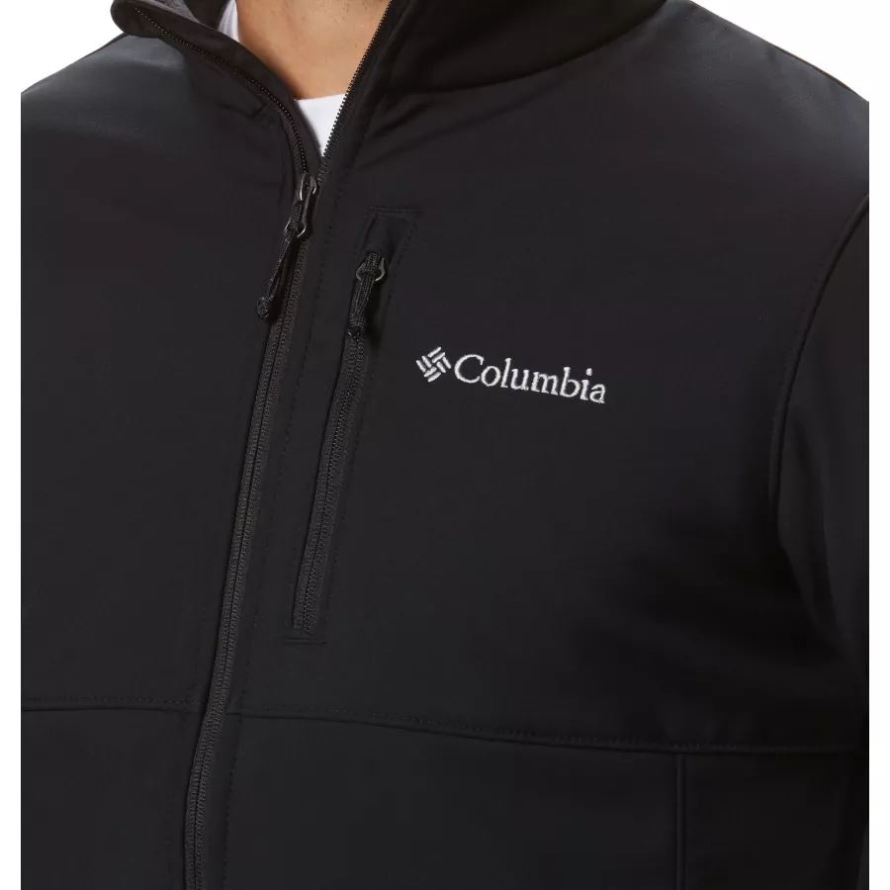 Men's Ascender Softshell Jacket Tall Columbia Black