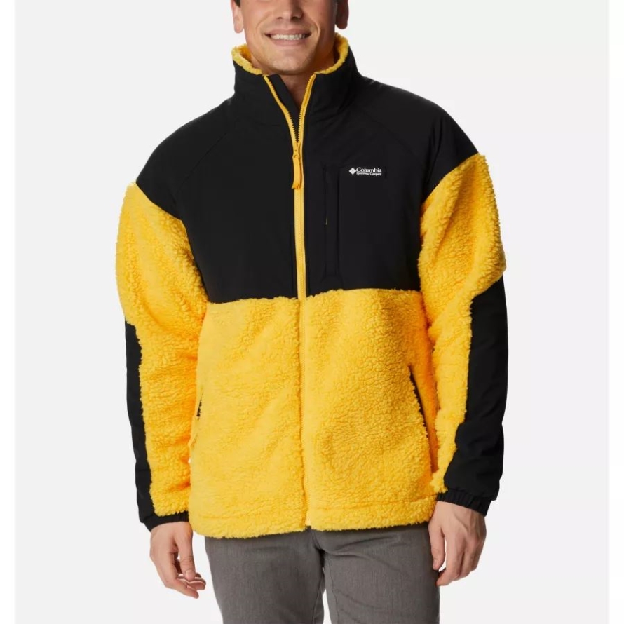 Men's Ballistic Ridge Full Zip Fleece Stinger/Black Columbia