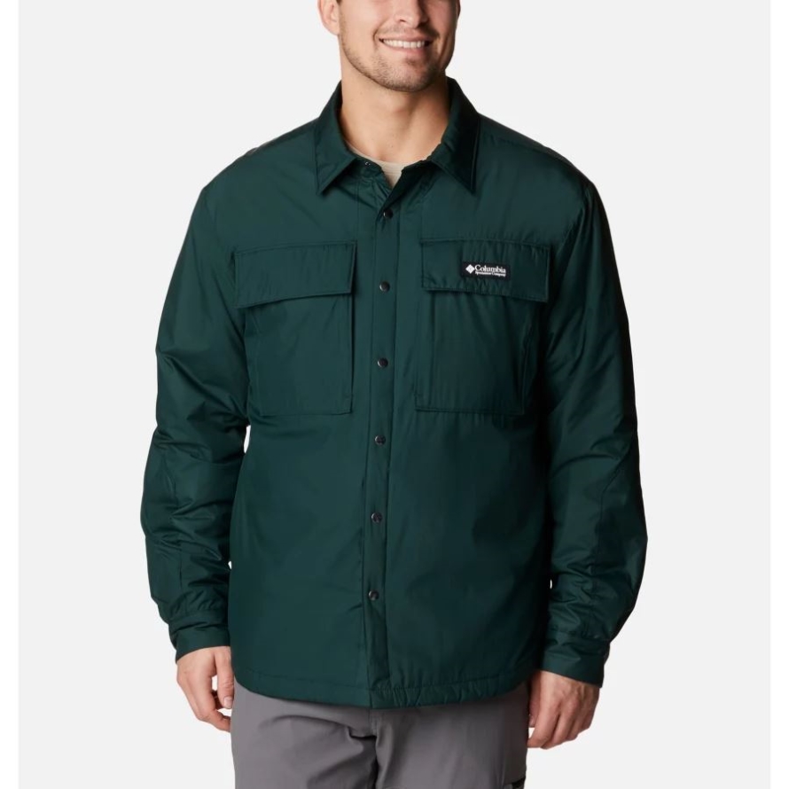 Men's Ballistic Ridge Shirt Jacket Spruce Columbia