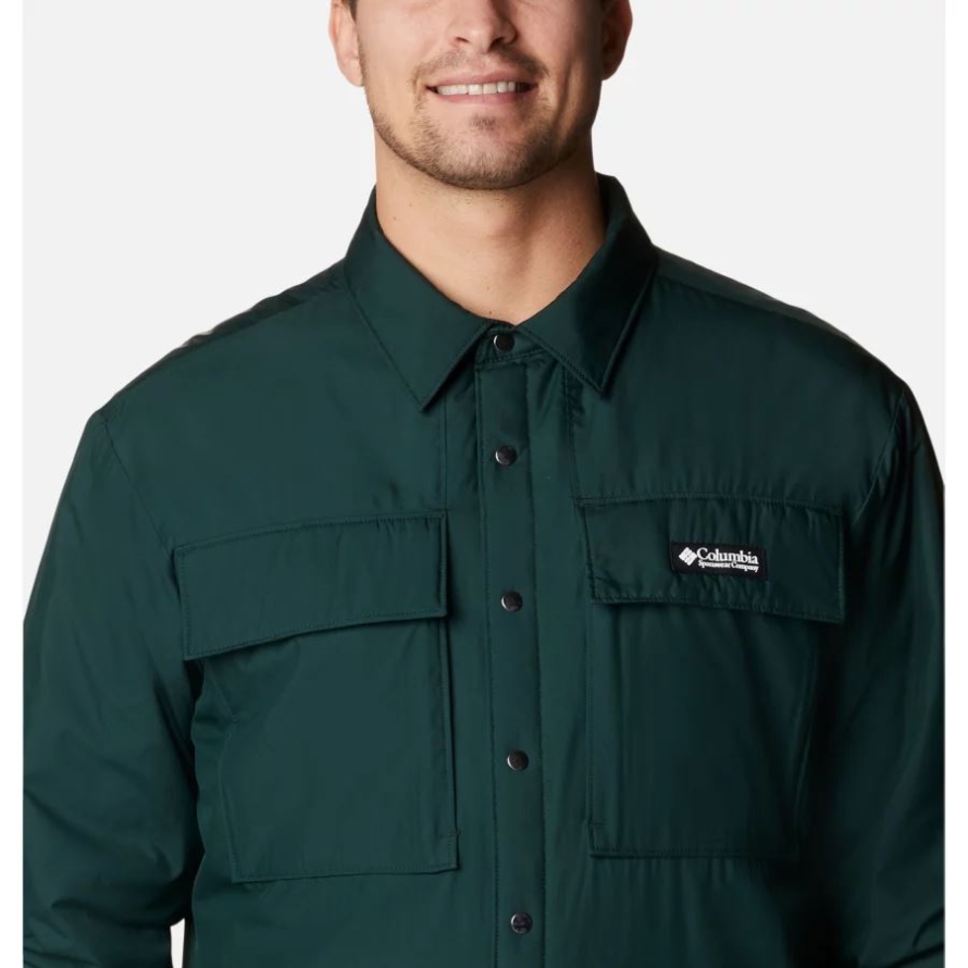 Men's Ballistic Ridge Shirt Jacket Spruce Columbia
