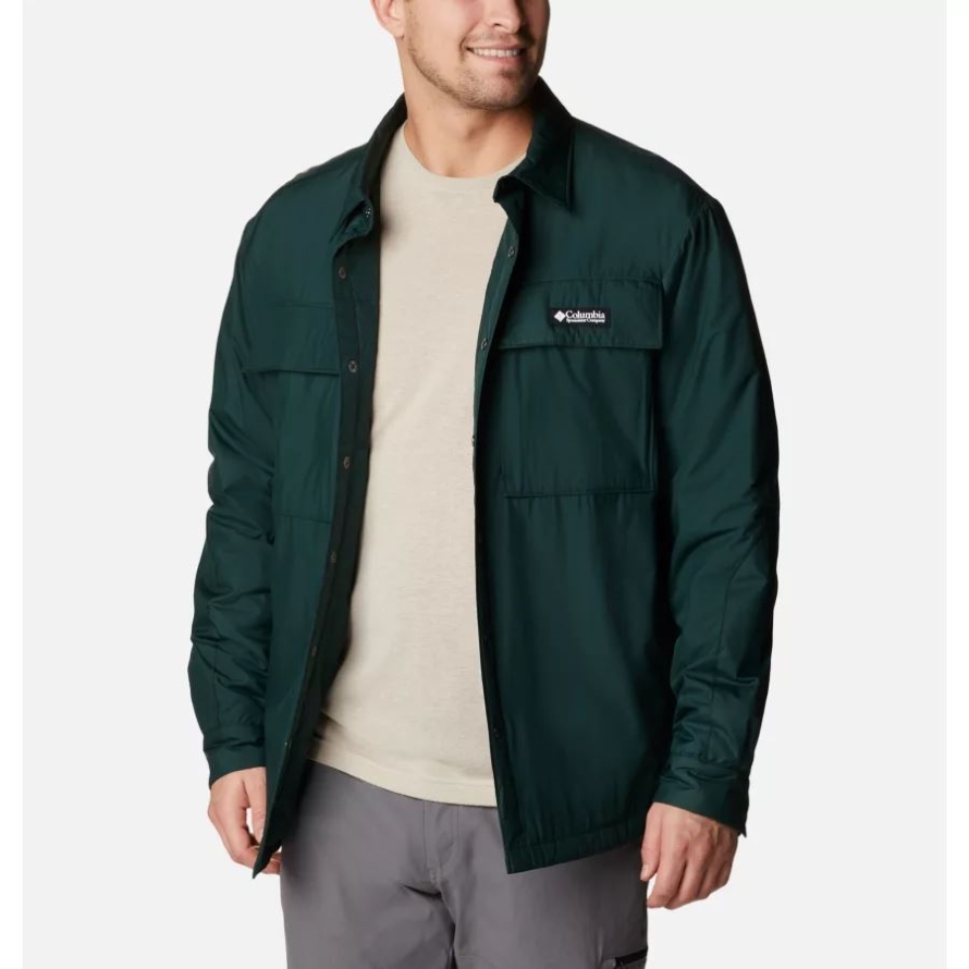 Men's Ballistic Ridge Shirt Jacket Spruce Columbia