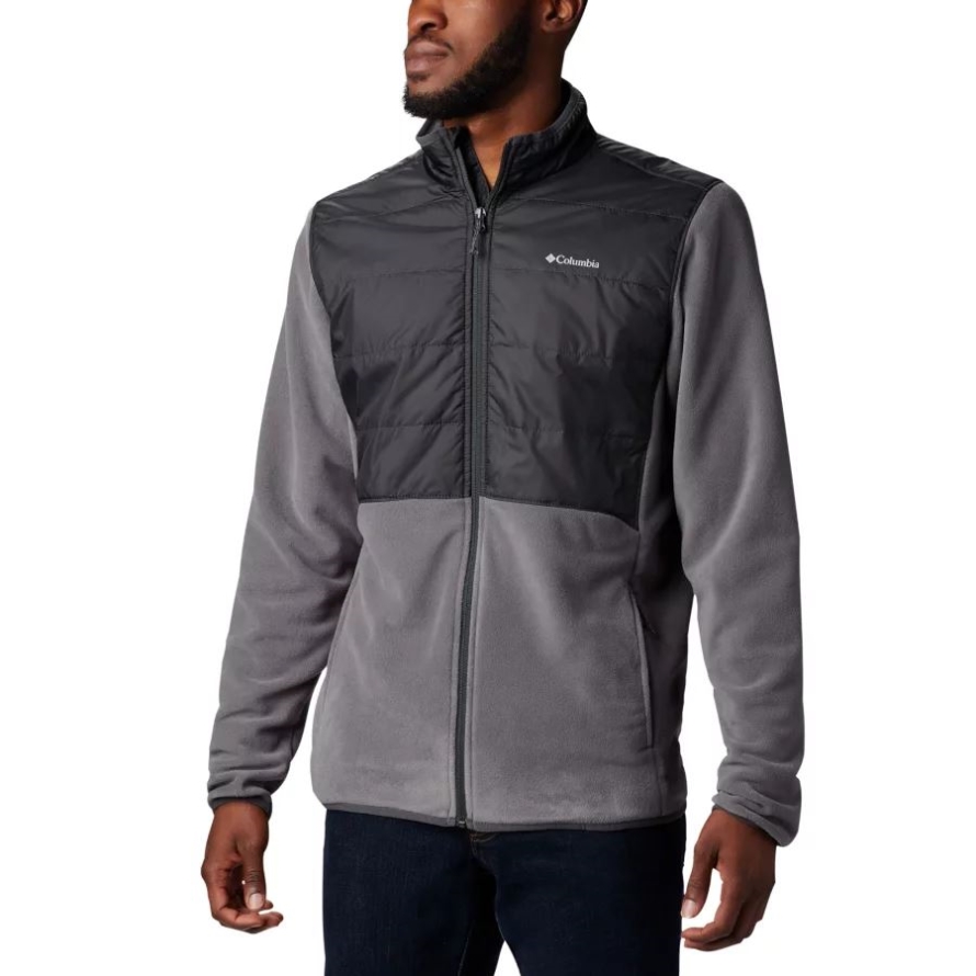 Men's Basin Butte Fleece Columbia City Grey/Shark