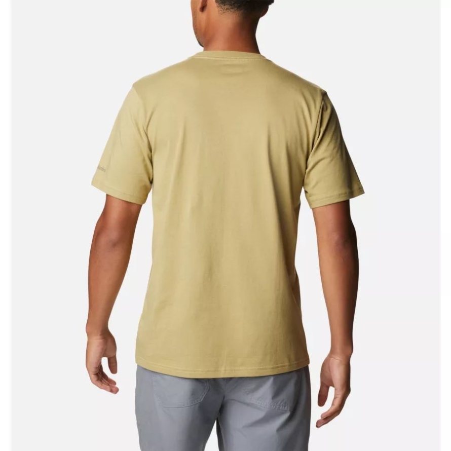 Men's CSC Basic Logo Tee Columbia Savory/CSC Stacked Logo
