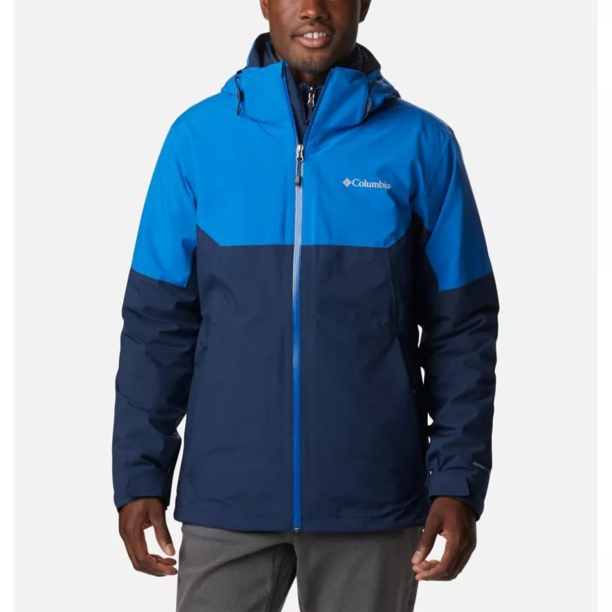 Men's Cascade Peak IV Interchange Jacket Collegiate Navy/Bright Indigo Columbia
