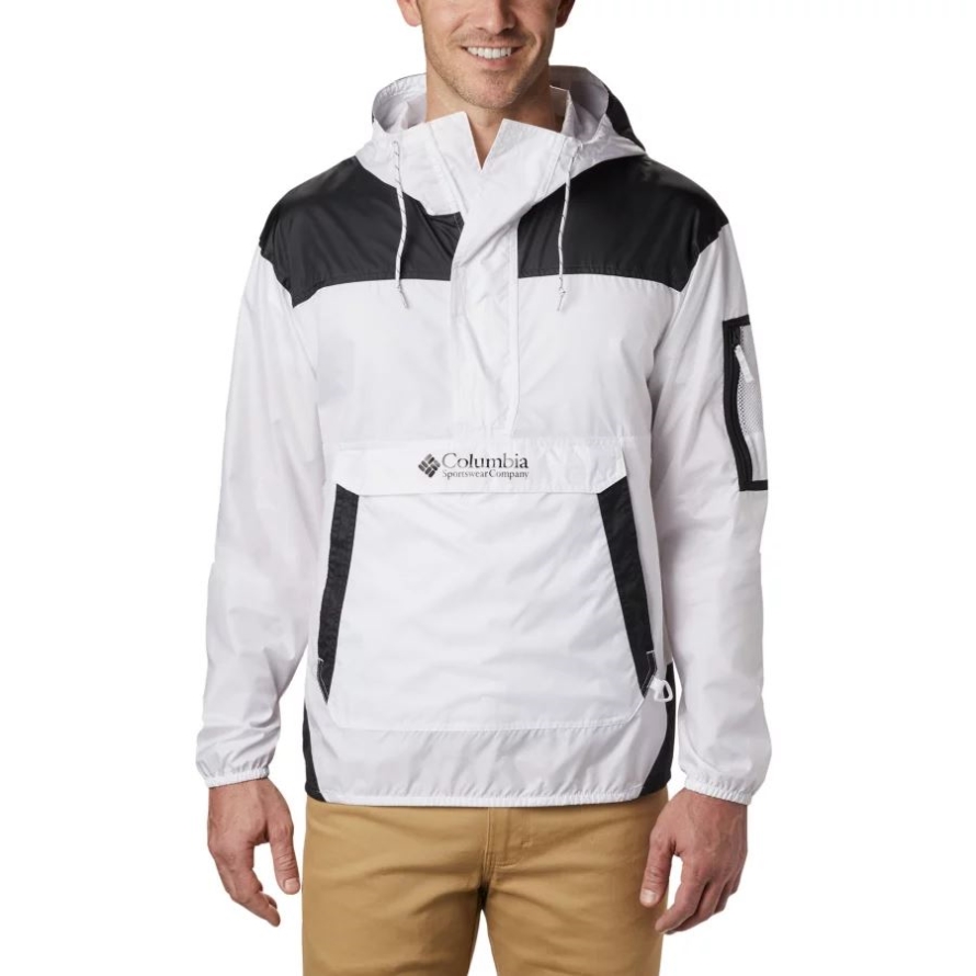Men's Challenger Windbreaker Columbia White/Black