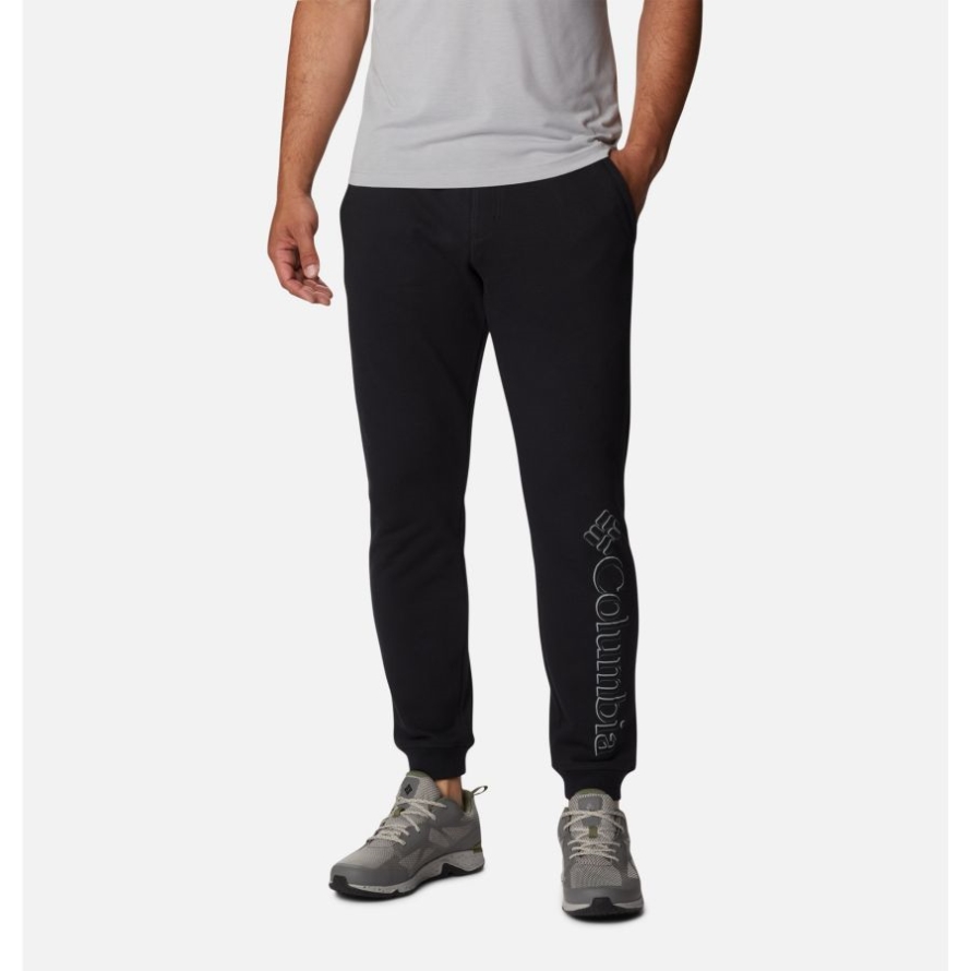 Men's Columbia Lodge French Terry II Joggers Black Columbia