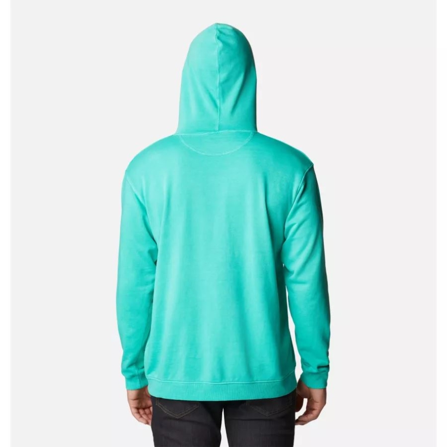 Men's Columbia Lodge French Terry Novelty Hoodie Electric Turquoise Columbia